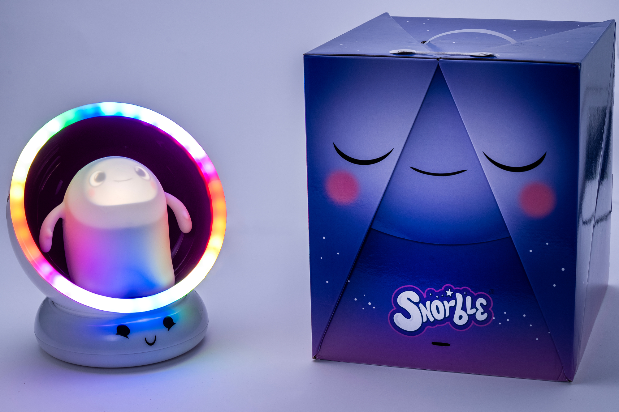 Snorble with packaging