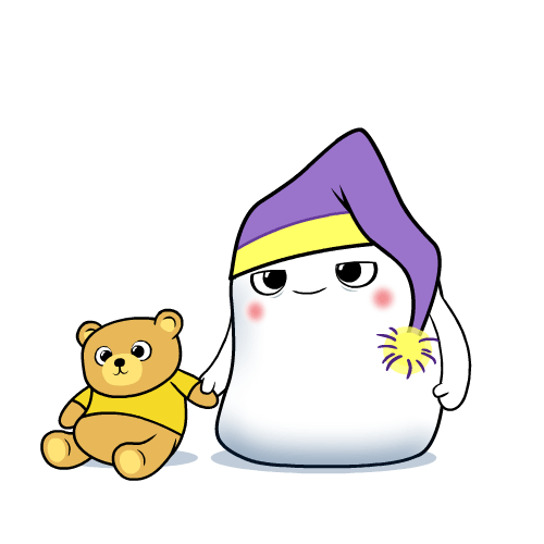 Snorble showing calm bedtime mode